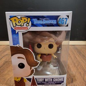 Dreamworks Troll Hunters Toby with Gnome Funko Pop